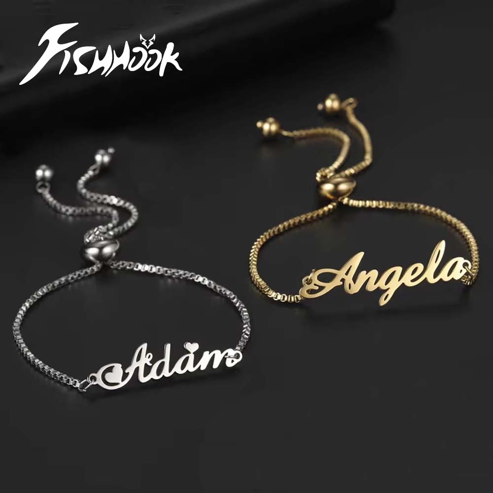 Men Accessories Gift Box - Gelang Nama Pribadi untuk Pasangan, Hadiah
