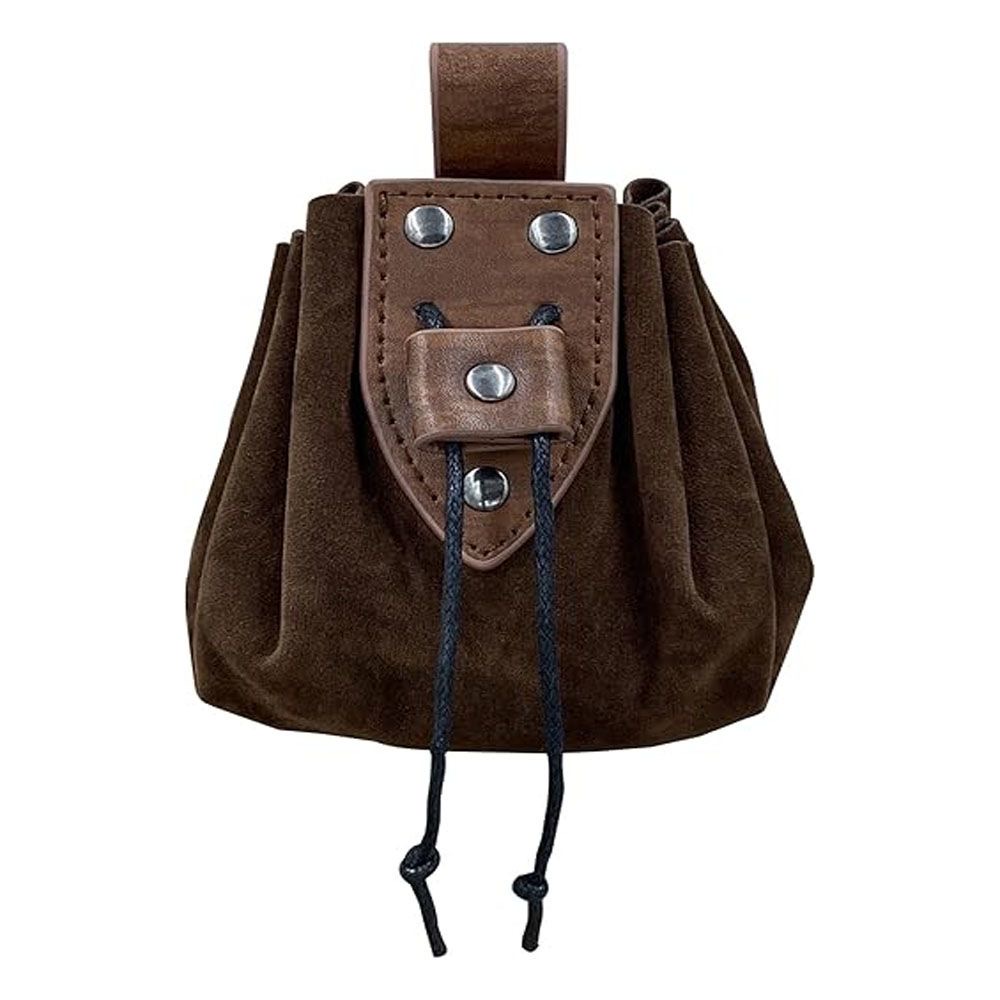 Men Accessories Bag - Tas Pinggang Kulit Gaya Viking Abad