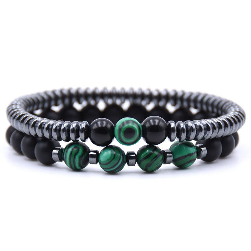Men'S Yoga Accessories - Set Gelang Pria 2 Buah Bergaya