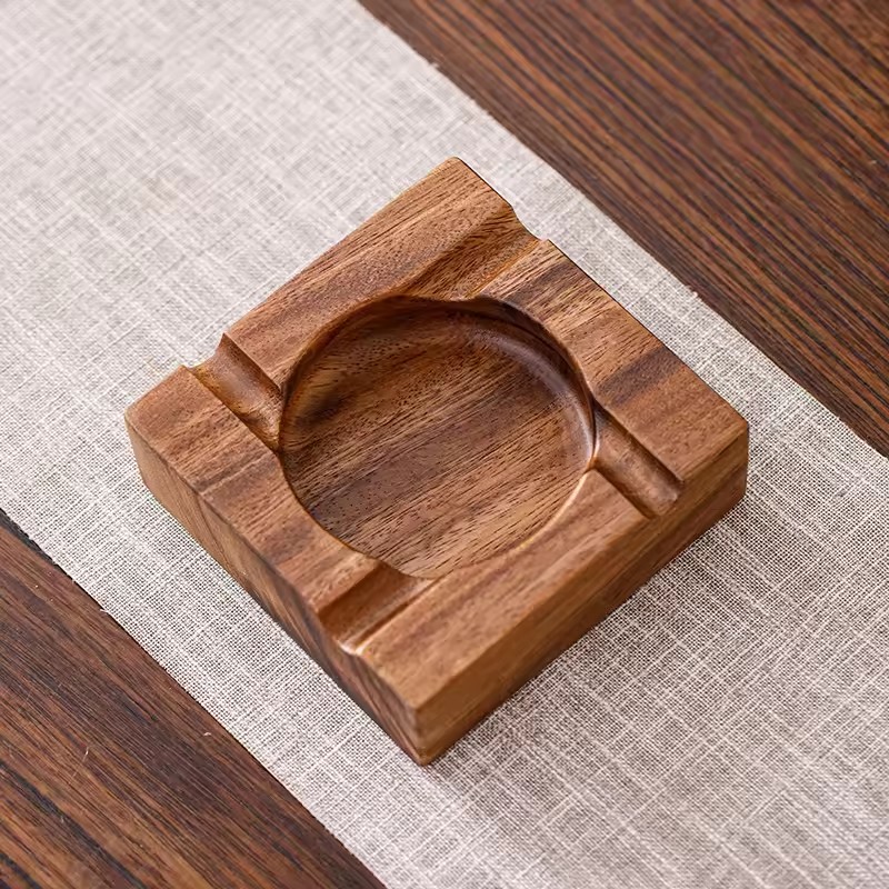 Men'S Accessories Tray - 1 Buah Asbak Cerutu Kayu Solid