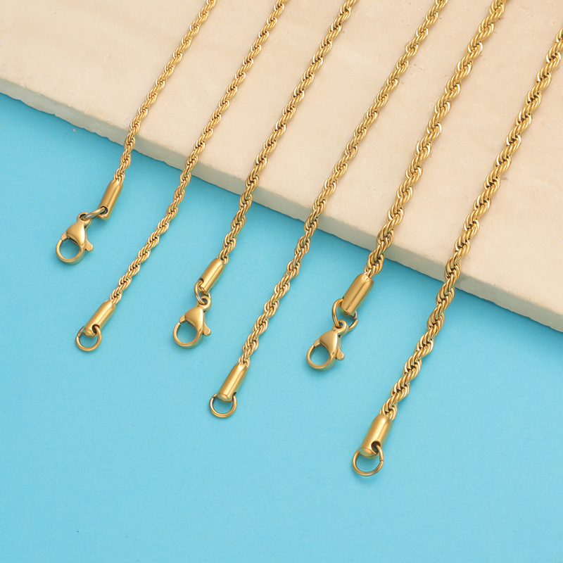 Men Accessories Singapore - Fnixtar kalung rantai pria wanita, aksesoris