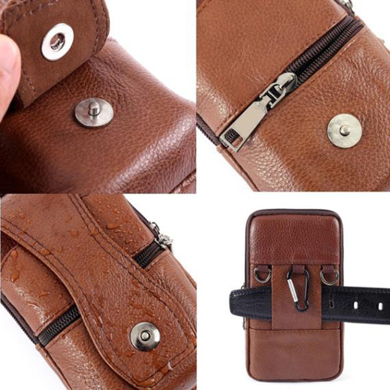 1 Buah Tas Sabuk Ponsel Pria,  - Men Accessories Box ulasan dan harga