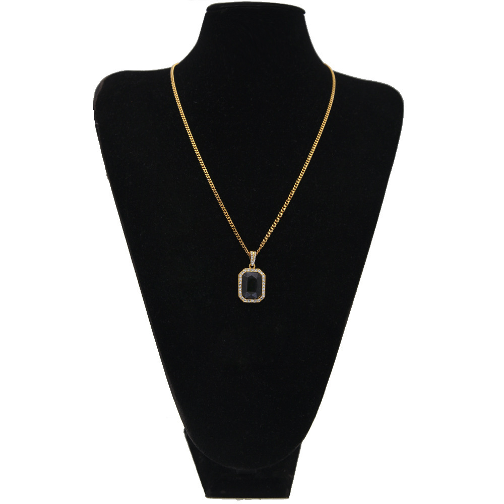 Kalung Hip Hop Mini Berlian Te - Men Accessories Singapore ulasan dan harga