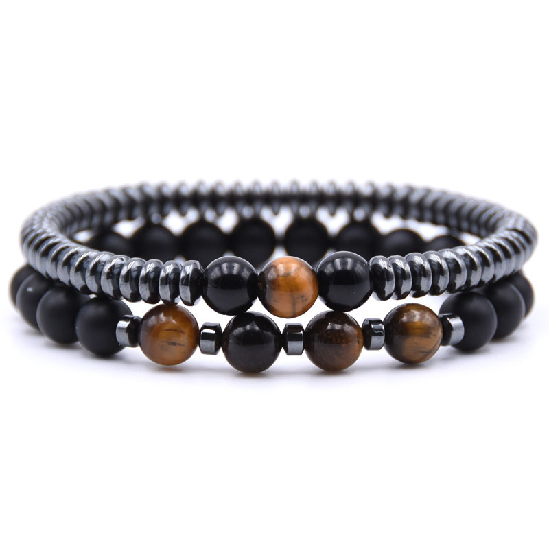 Set Gelang Pria 2 Buah Bergaya - Men'S Yoga Accessories ulasan dan harga