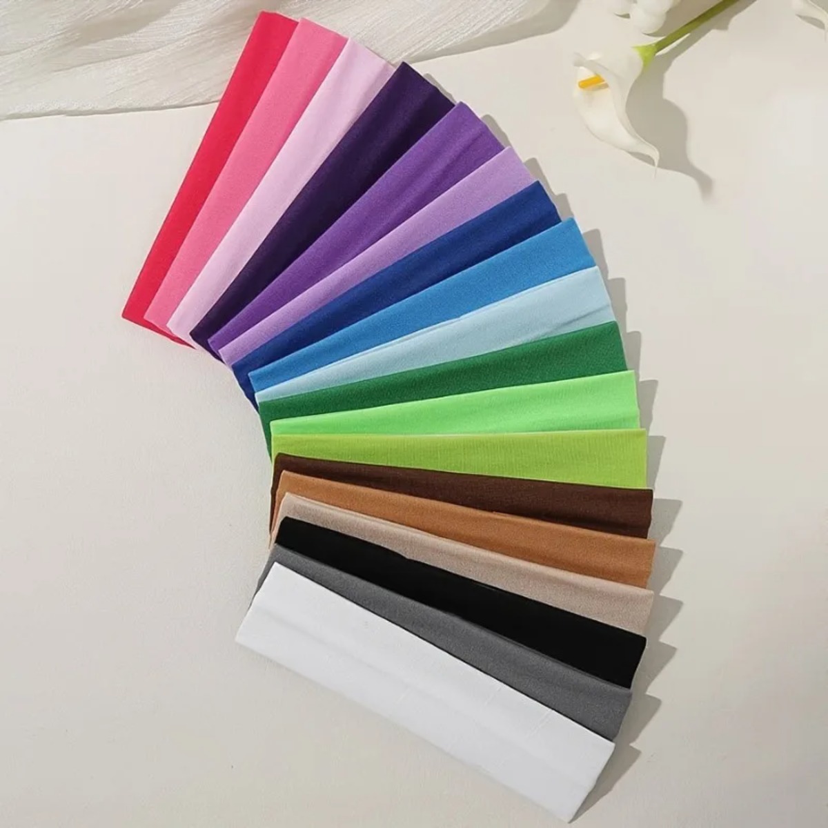 Ikat Rambut Elastis Warna Maca - Men'S Yoga Accessories ulasan dan harga