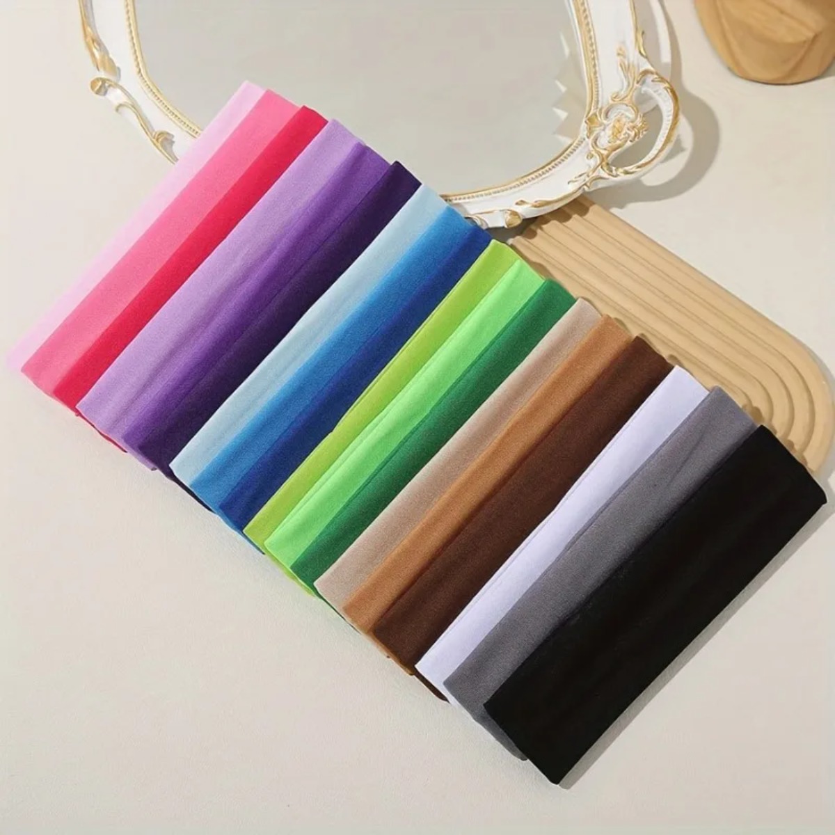Ikat Rambut Elastis Warna Maca - Men'S Yoga Accessories ulasan dan harga
