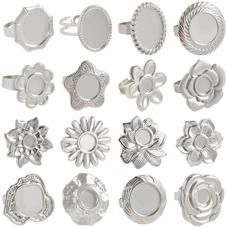 1/5 Buah Cincin Baja Tahan Kar - Men'S Accessories Tray ulasan dan harga