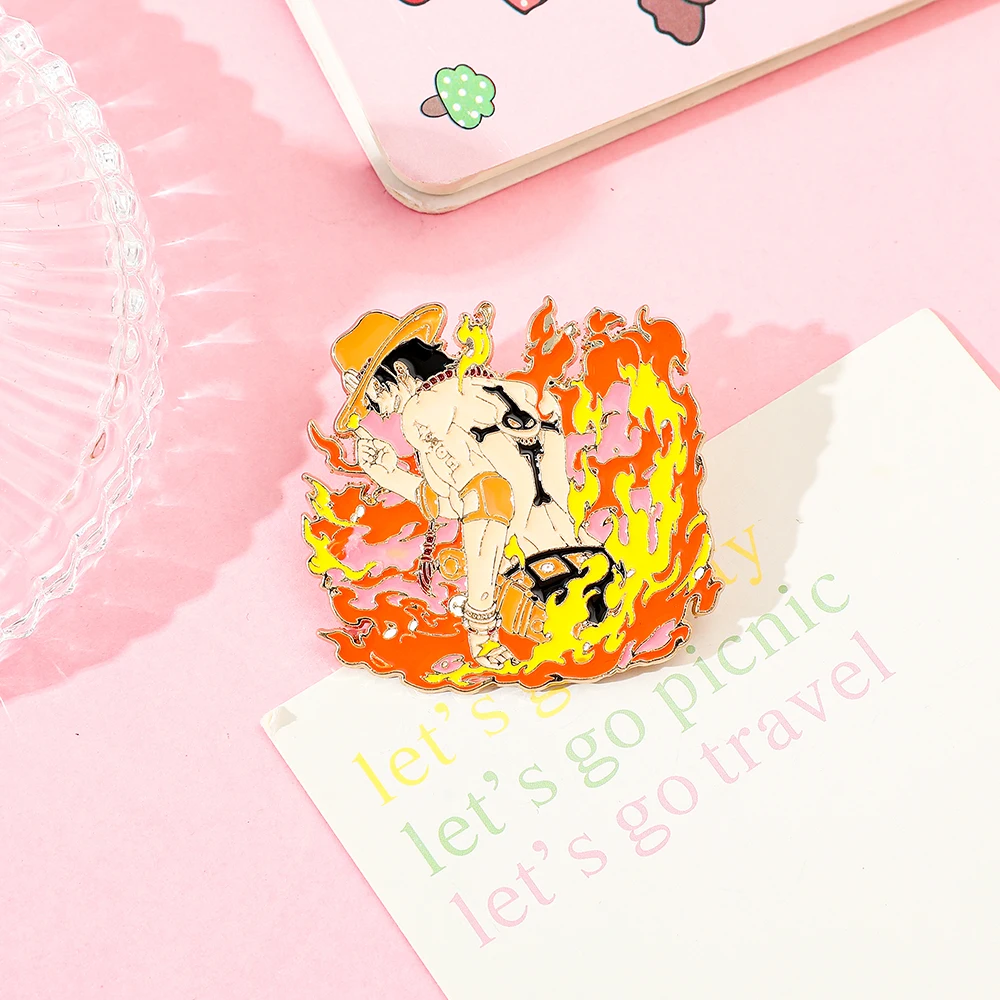 1 Buah Bros Anime Klasik Karak - Lapel Pin Enamel ulasan dan harga