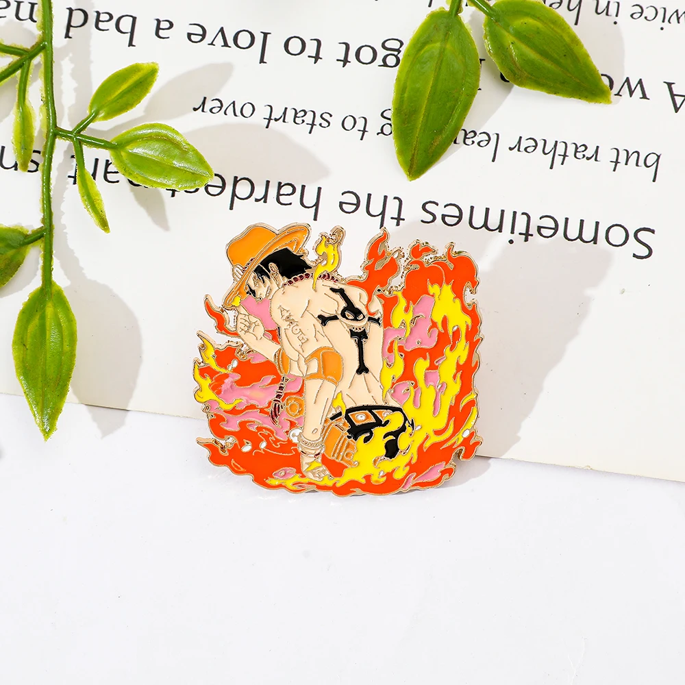 1 Buah Bros Anime Klasik Karak - Lapel Pin Enamel ulasan dan harga