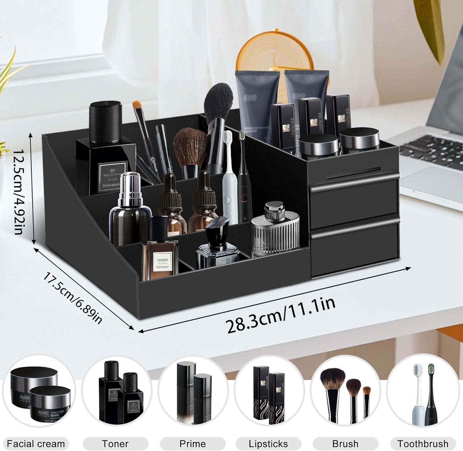 Kotak Penyimpanan Kosmetik Vin - Men'S Accessories Tray ulasan dan harga