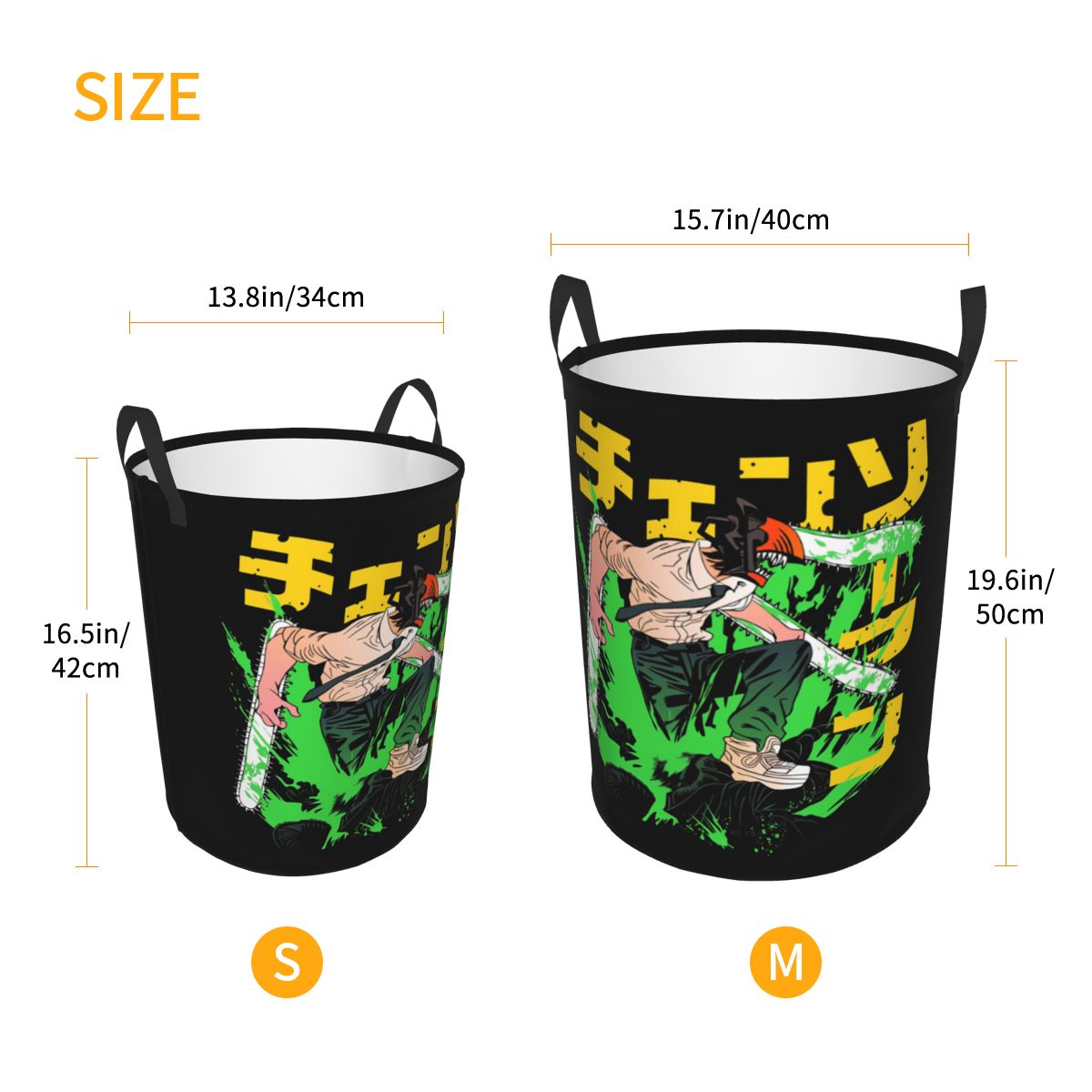 Keranjang Cucian Anime Denji C - Men Accessories Hamper ulasan dan harga