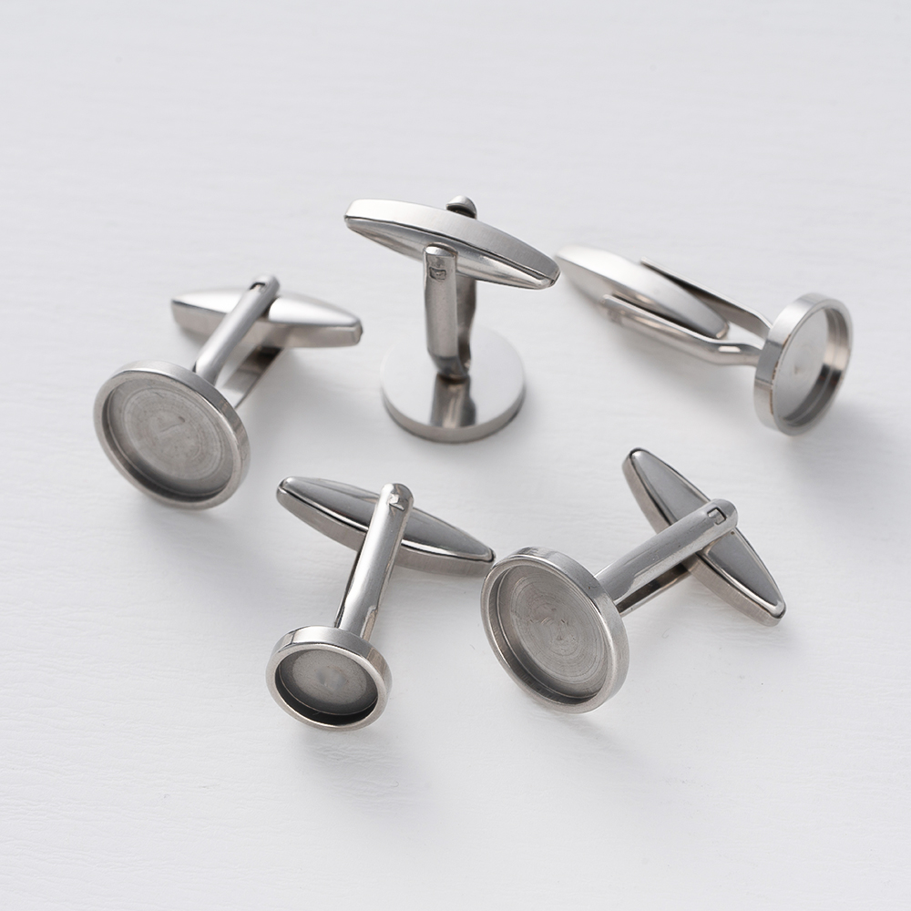 5Pcs Bingkai Kancing Manset Ba - Men'S Accessories Tray ulasan dan harga