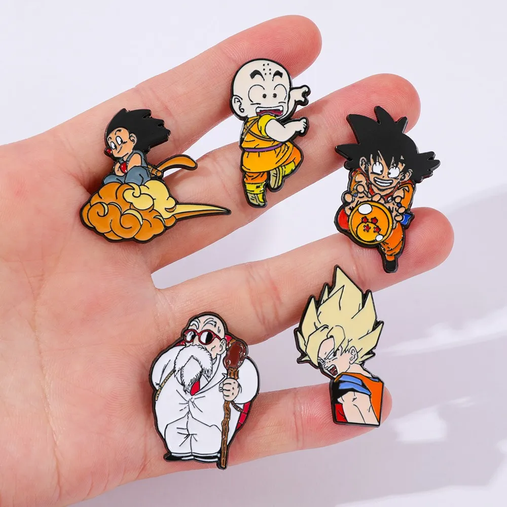 5 Pcs Bros Anime Klasik Popule - Lapel Pin Enamel ulasan dan harga