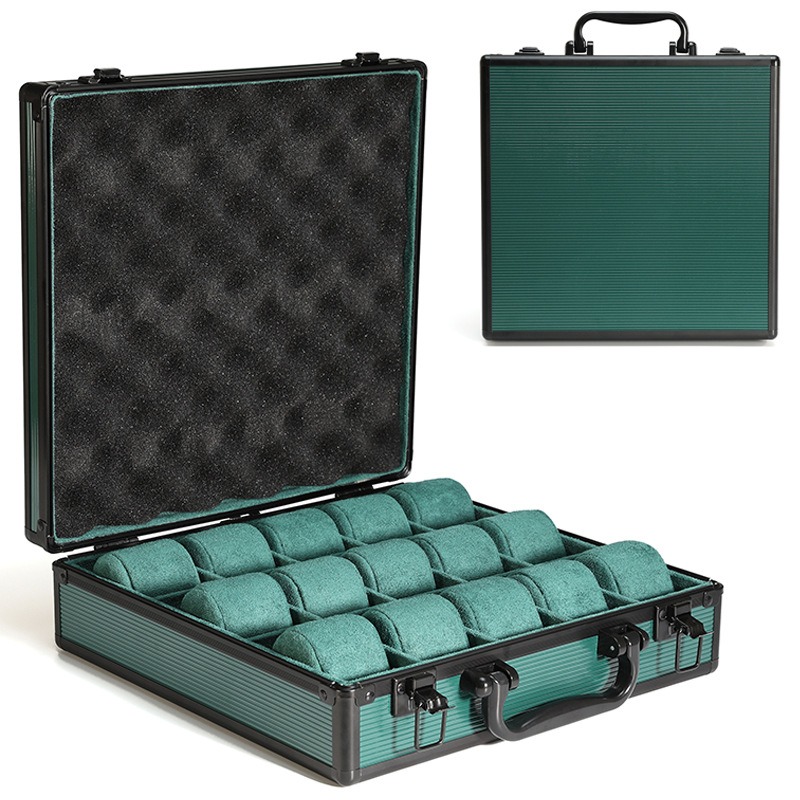 Kotak jam tangan hijau alumini - Men'S Accessories Tray ulasan dan harga