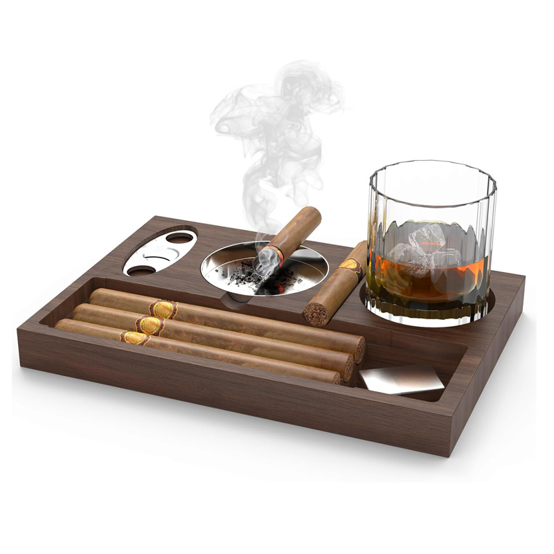 Asbak rokok baru dengan ciar C - Men'S Accessories Tray ulasan dan harga