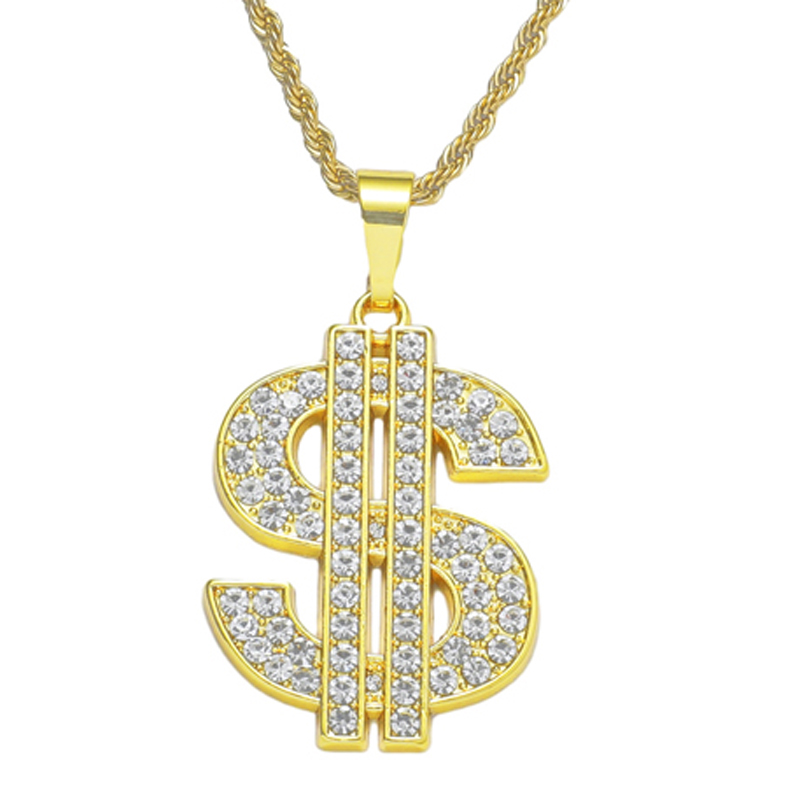 Kalung tanda Dollar 80s 90s ko - Men Accessories Singapore ulasan dan harga