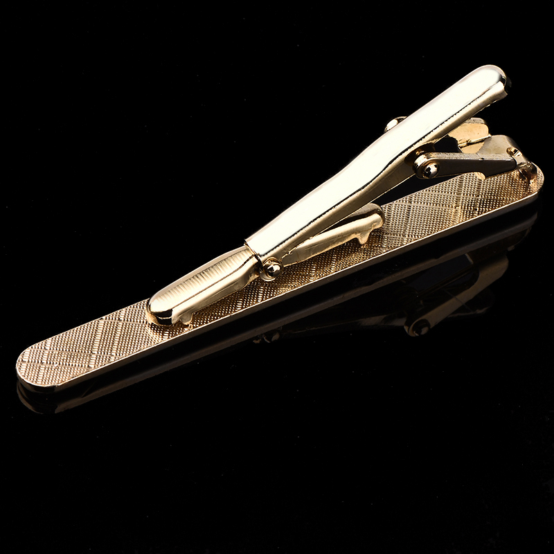 1 Buah Penjepit Dasi Pria Warn - Men Accessories Silver ulasan dan harga