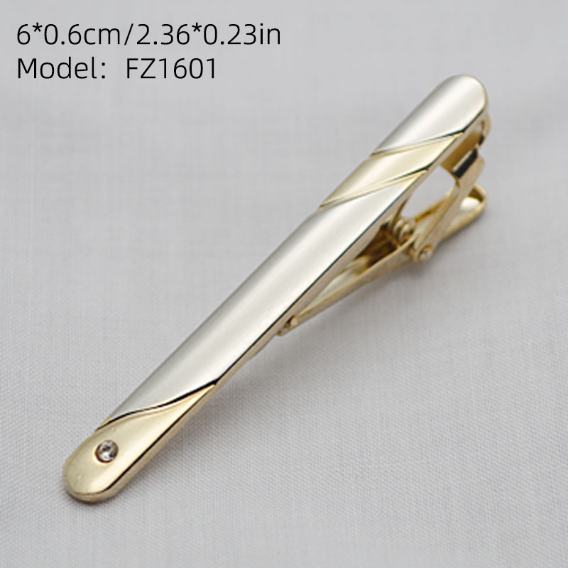 1 Buah Penjepit Dasi Pria Warn - Men Accessories Silver ulasan dan harga