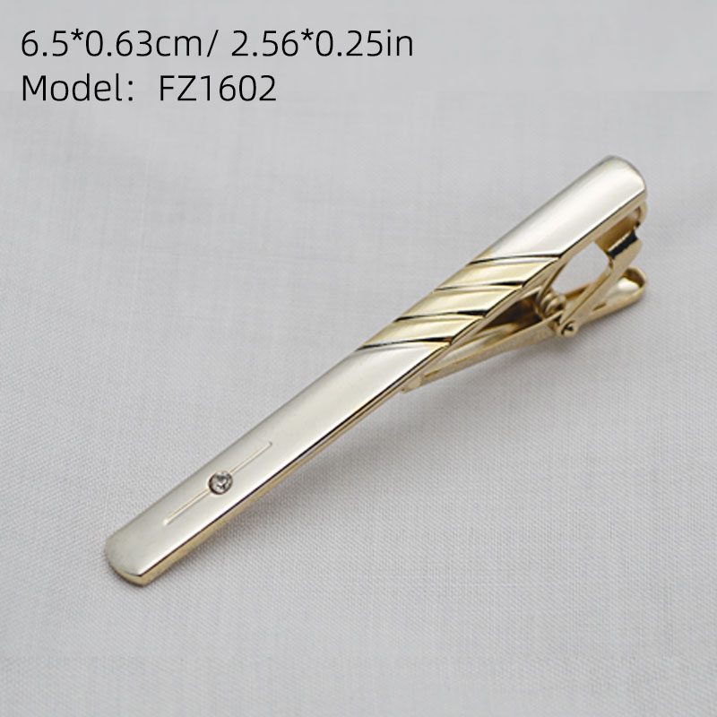 1 Buah Penjepit Dasi Pria Warn - Men Accessories Silver ulasan dan harga