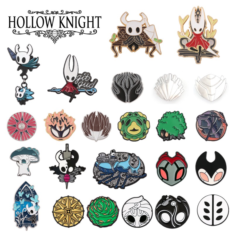 Bros Pin Enamel Hollow Knight  - Lapel Pin Enamel ulasan dan harga