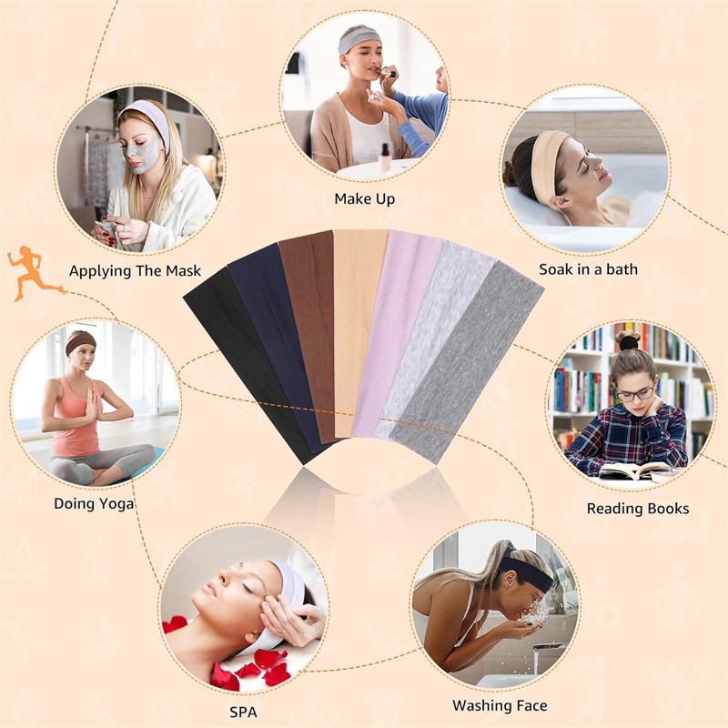 7 Buah Ikat Rambut Elastis Sol - Men'S Yoga Accessories ulasan dan harga