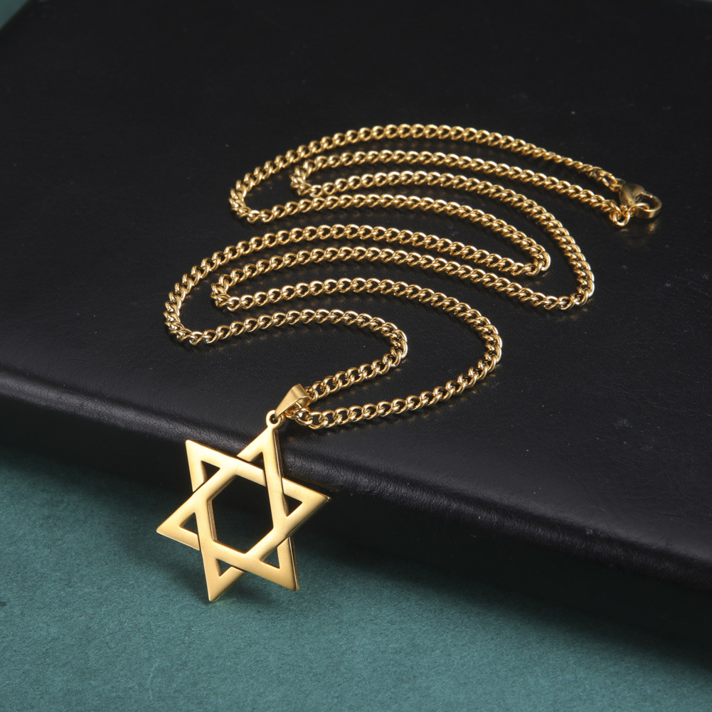 Kalung Liontin Bintang Daud Ba - Men'S Accessories Jewelry ulasan dan harga
