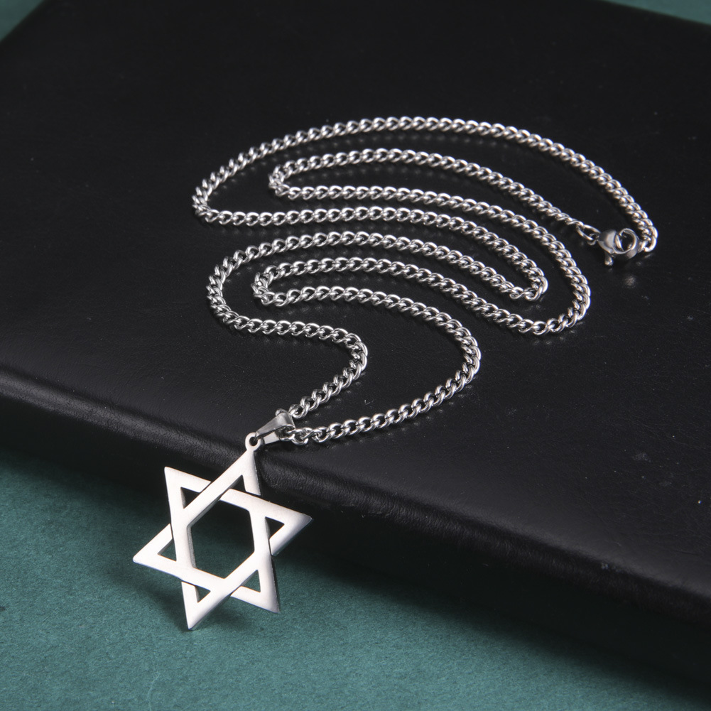 Kalung Liontin Bintang Daud Ba - Men'S Accessories Jewelry ulasan dan harga