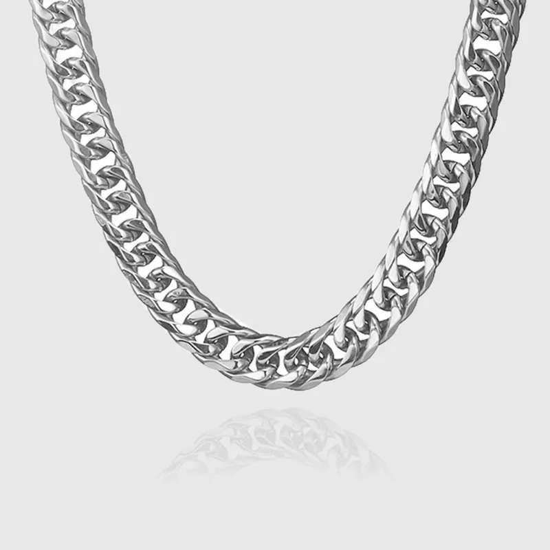Kalung Rantai Kuba Perak Sterl - Men Accessories Singapore ulasan dan harga