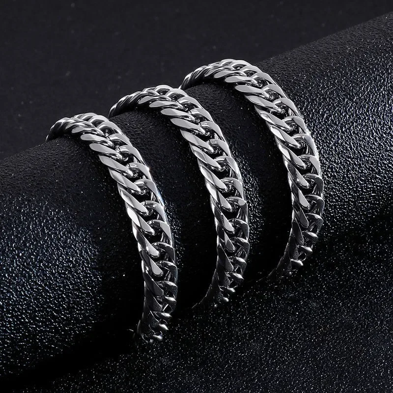 Kalung Rantai Kuba Perak Sterl - Men Accessories Singapore ulasan dan harga